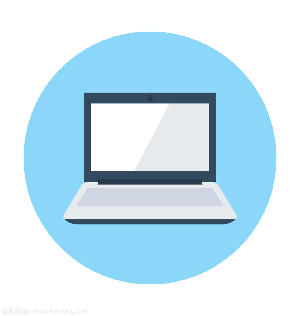 筆記本電腦矢量圖標(biāo) 數(shù)字化時代的精致視覺符號